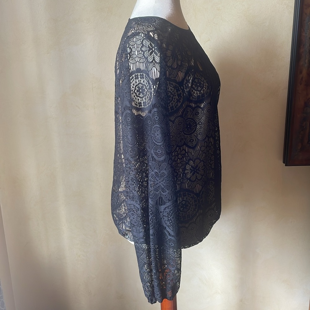 Max Studio Lace Top - Picture 5 of 9